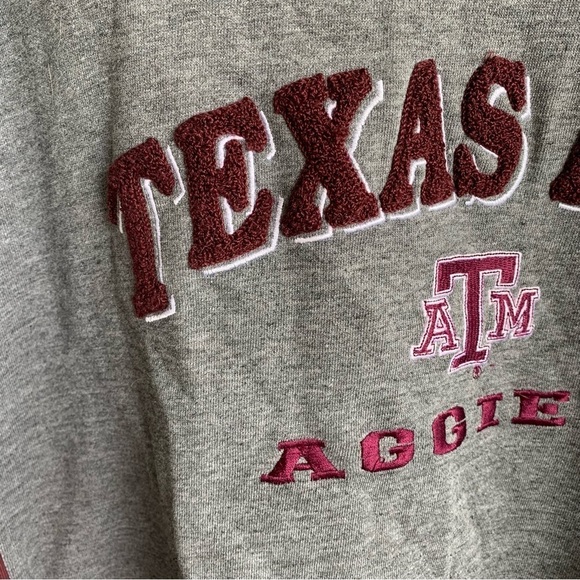 Texas A & M Crewneck Sweatshirt Mens Adult Size XL Puma Embroidered - Picture 2 of 8